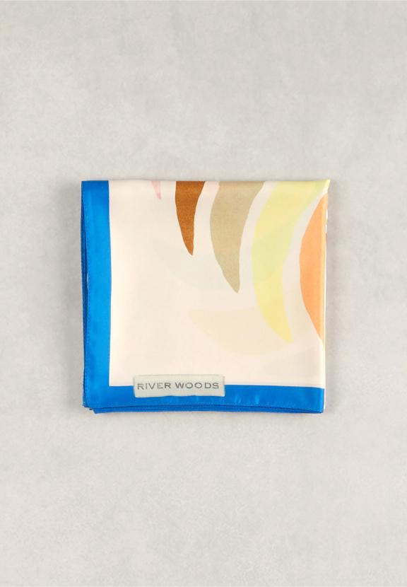 Multi Fantasy Scarf - Blauw