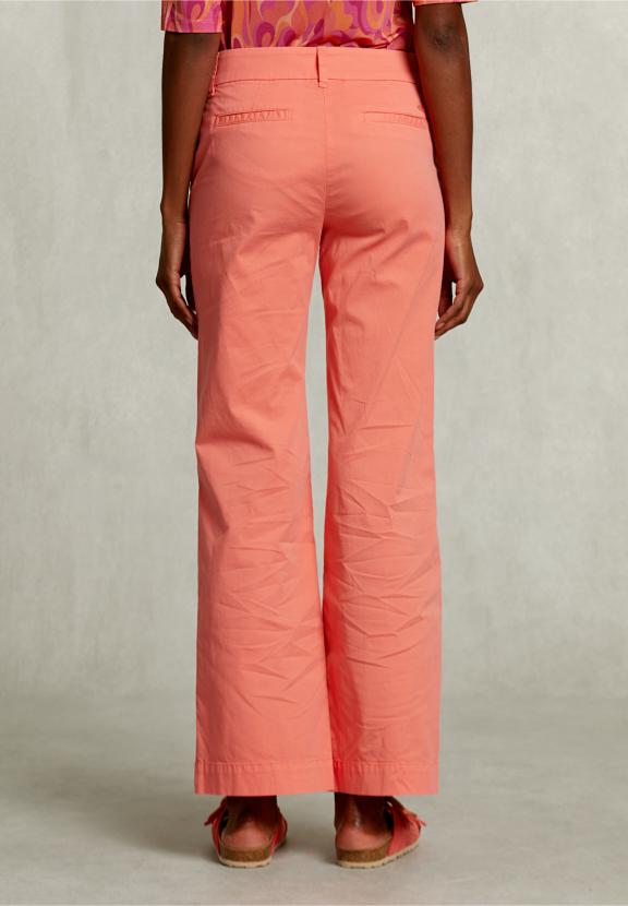 Orange Basic Pants - Oranje - W