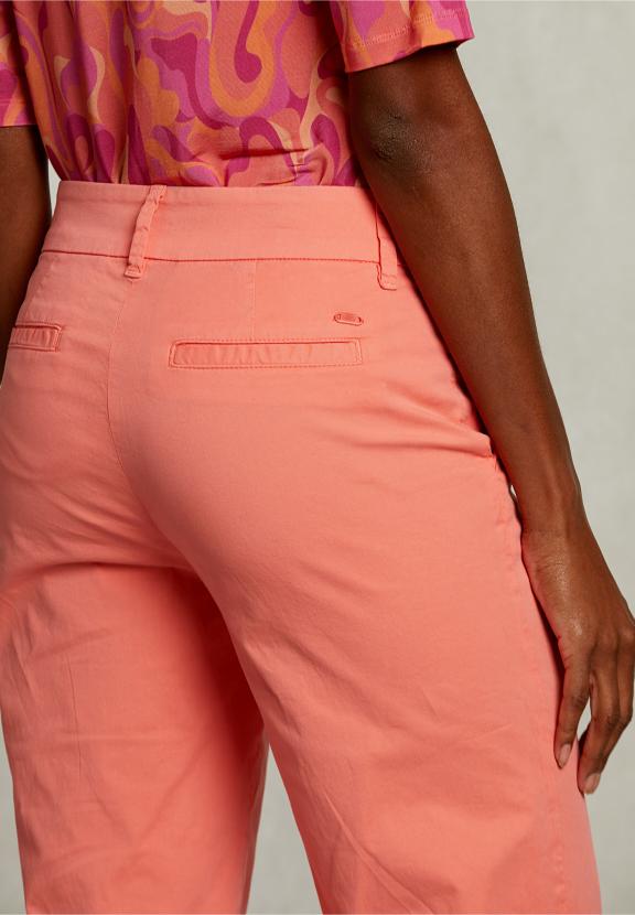 Orange Basic Pants - Oranje - W