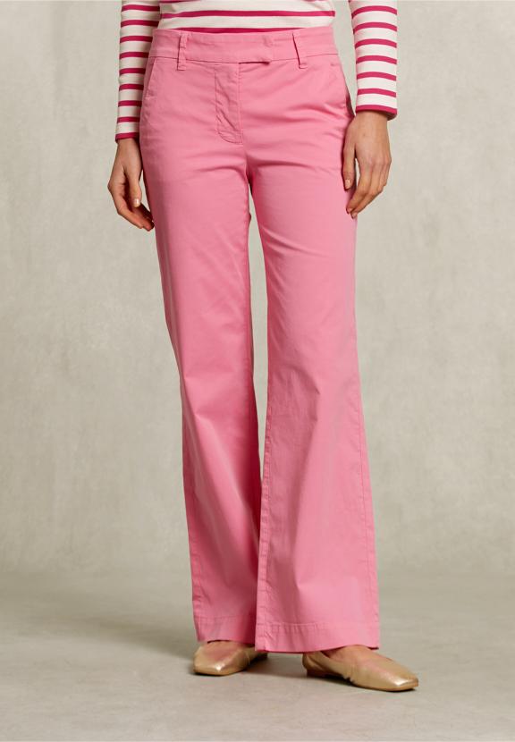 Pink Basic Pants - Roze