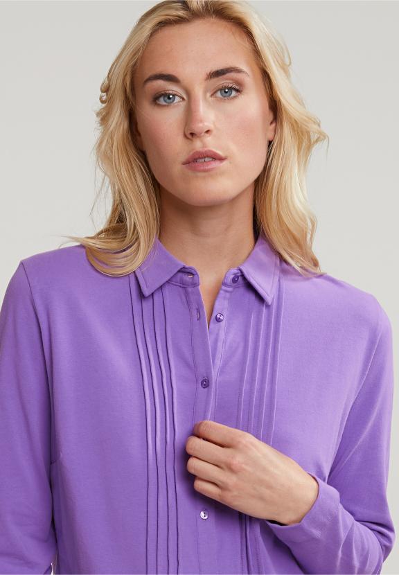 Purple Classic T-Shirt Long Sleeves - Violet