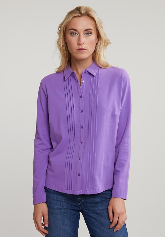 Purple Classic T-Shirt Long Sleeves - Violet