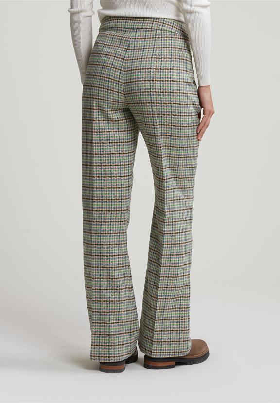 Multi Checked Pants - Bruin