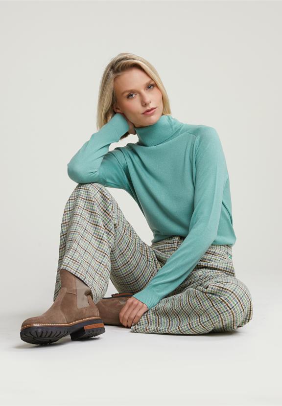 Multi Checked Pants - Bruin