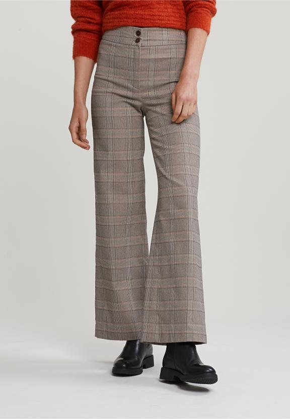 Multi Classic Checked Pants - Bruin