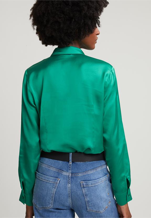 Green Classic Blouse - Groen