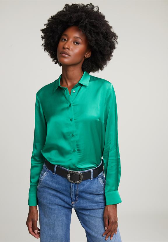 Green Classic Blouse - Groen