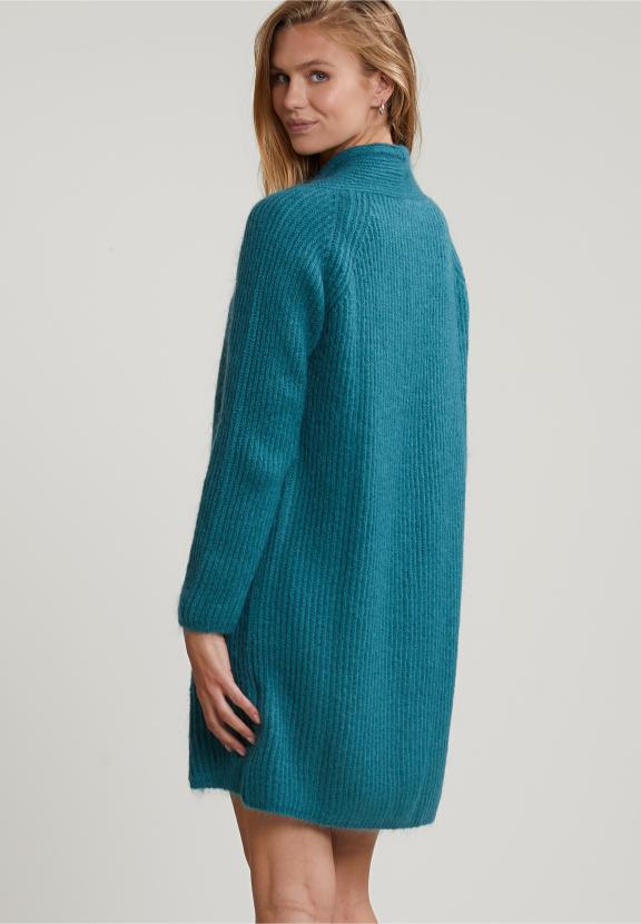 Green Long Cardigan Long Sleeves - Groen