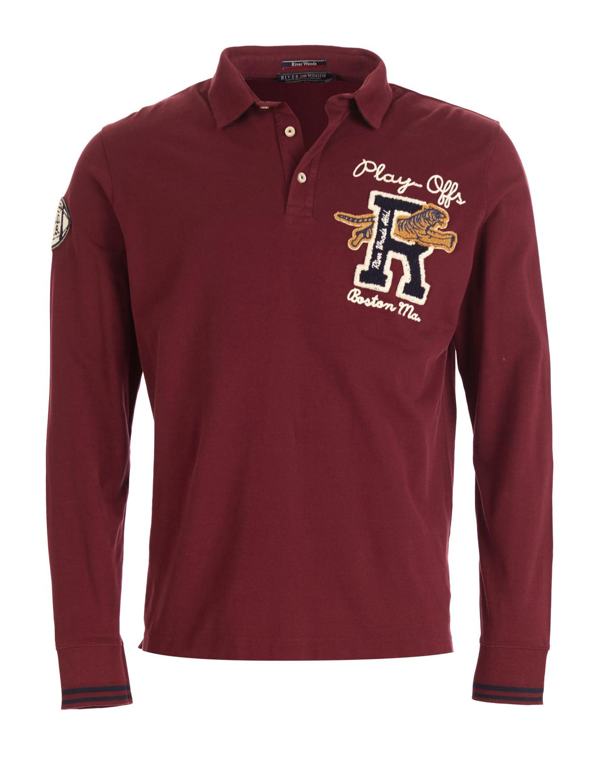 Custom Fit Cotton Polo In Red - Rouge