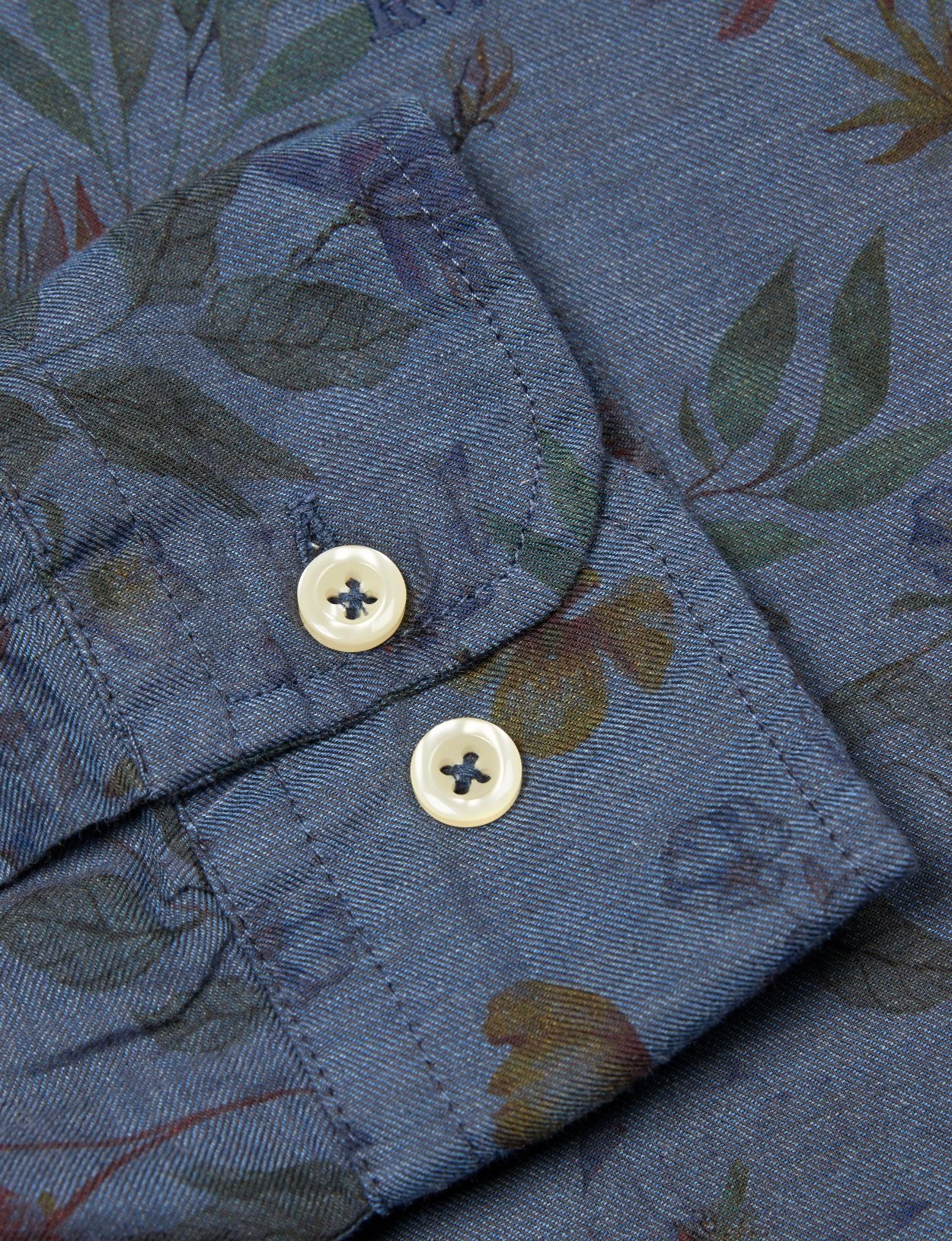 Man Aangepast Passend Wallstreet Overhemd In Multi - W