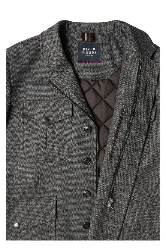 Man Blazer Jasje Met Meerdere Zakken - W