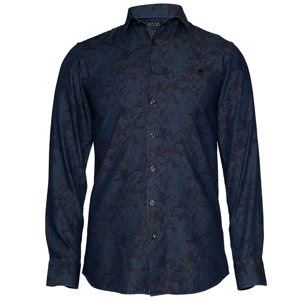 Custom Fit Riviera Shirt - Bleu