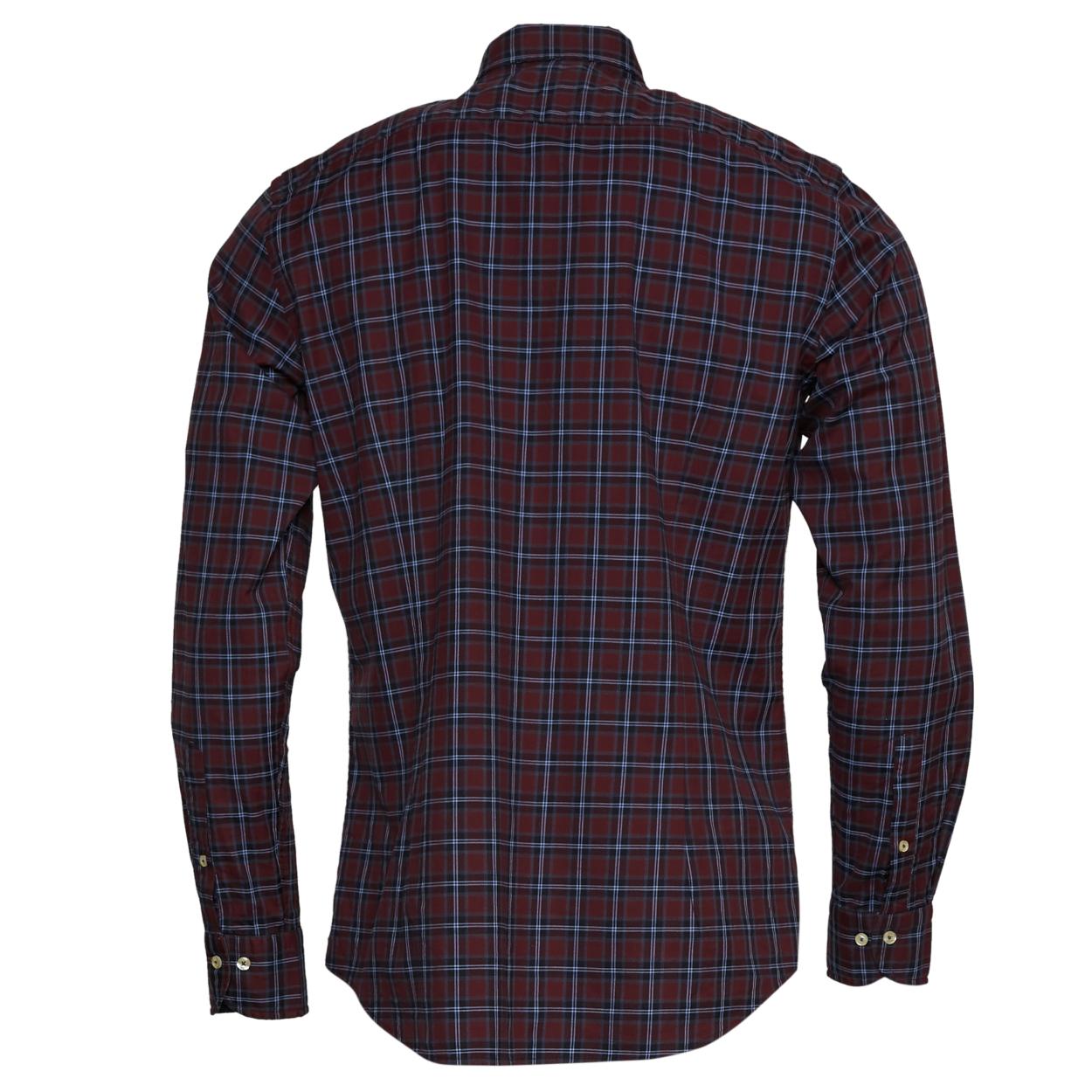 Slim Fit Princeton Shirt - Blauw