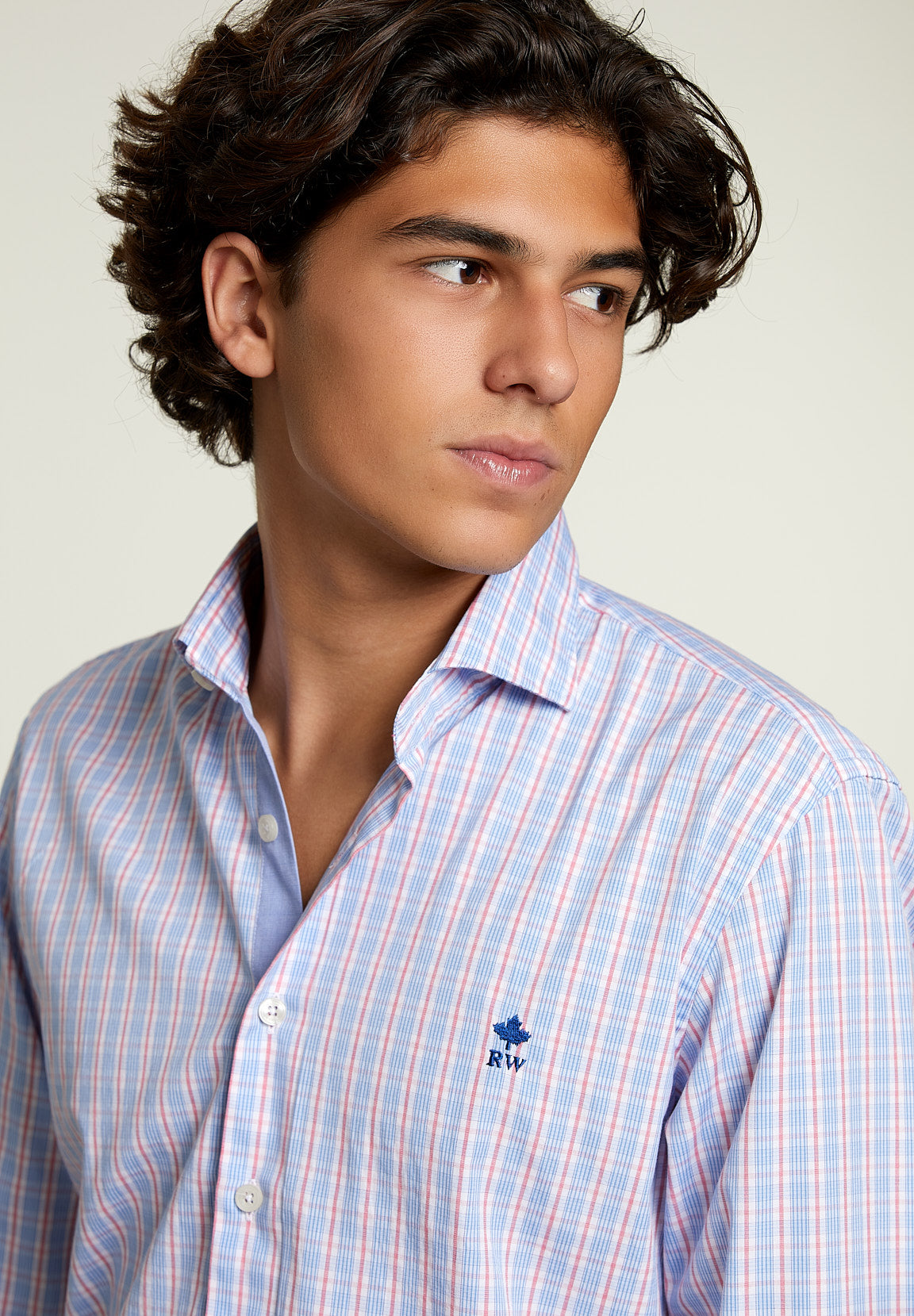 Chemise à carreaux slim fit multicolore - Multicolore - W
