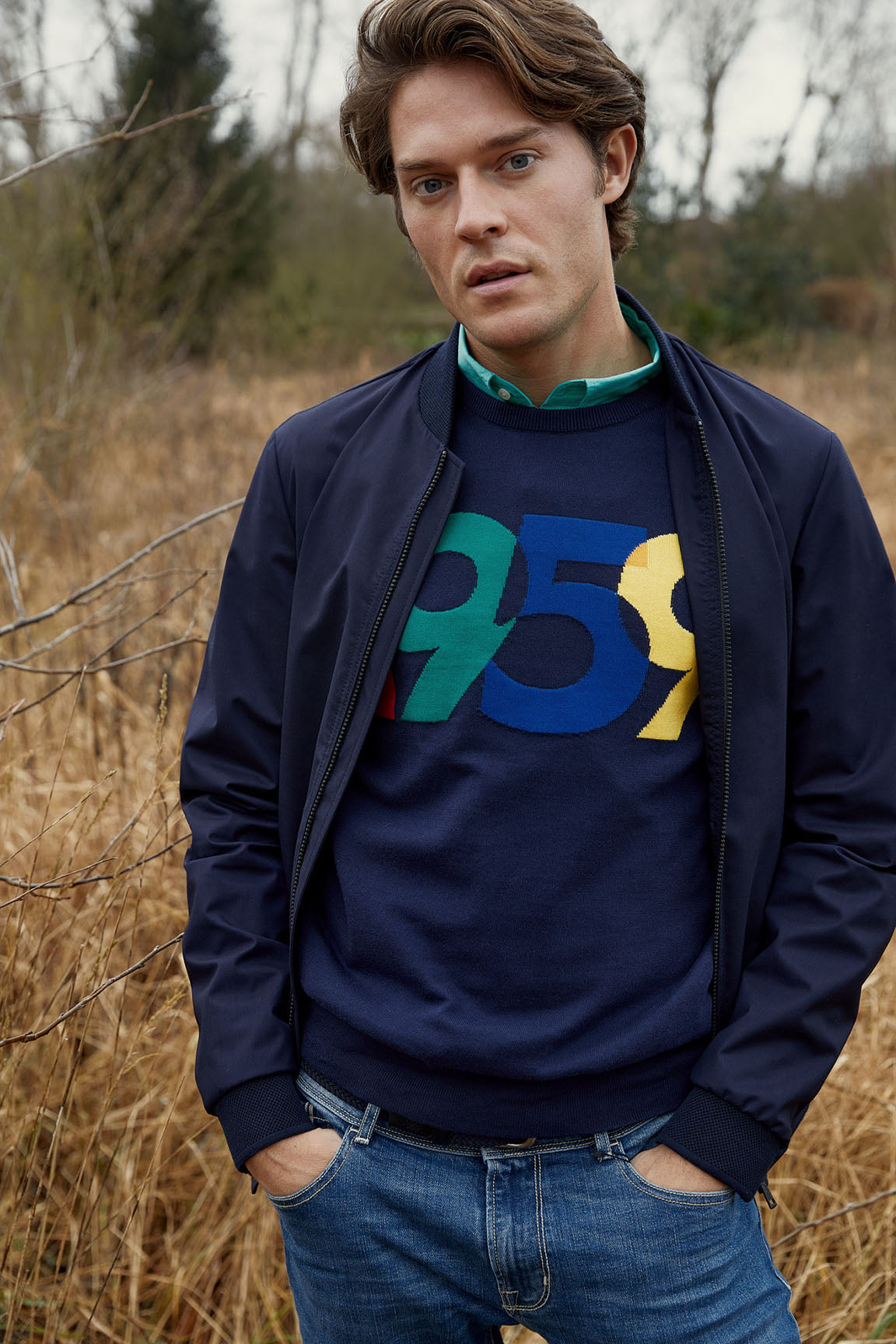 Fantasy Pullover Navy - Blue