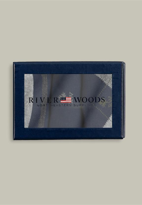 Cotton Socks 3-Pack Navy - Blauw