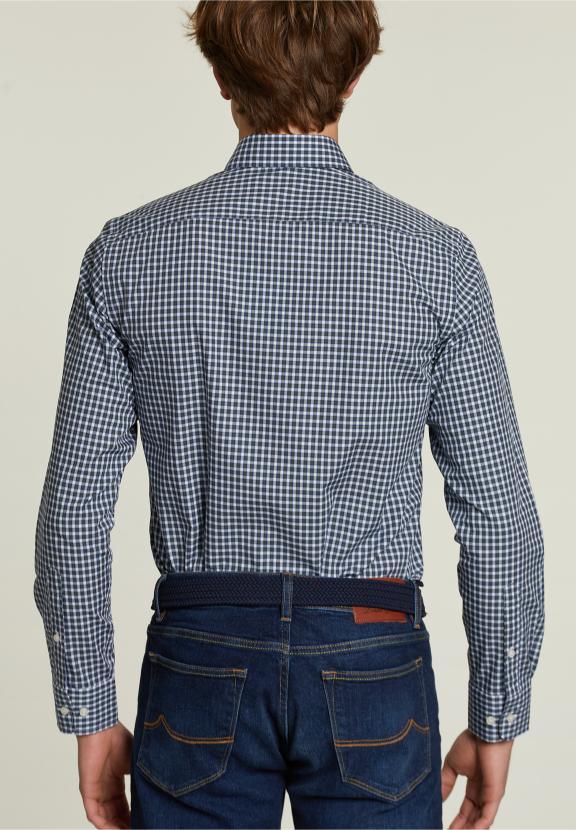 Chemise à Carreaux Sur Mesure Multicolore - W