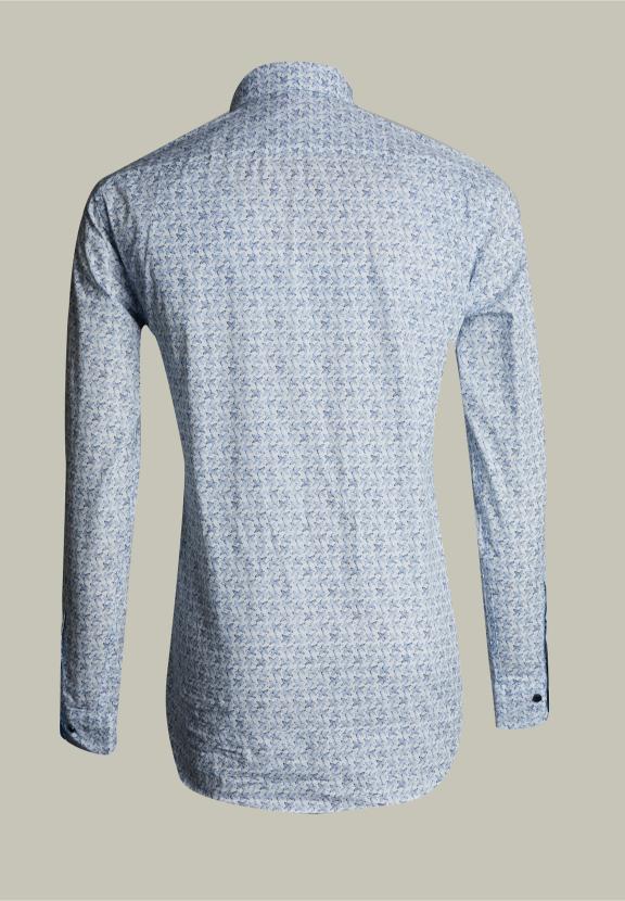 Custom Fit Fantasy Shirt Blue/White - Blauw