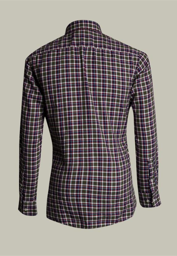 Custom Fit Checked Shirt Multi - Multi