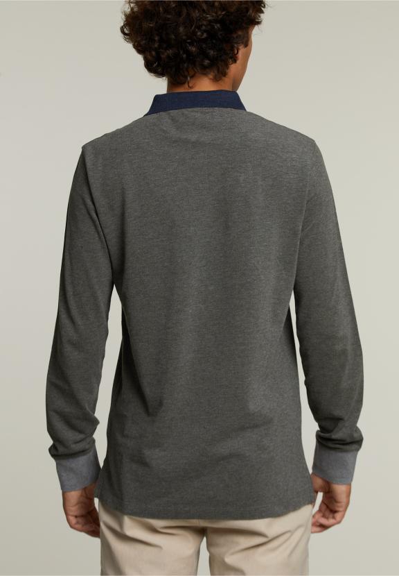 Custom Fit Cotton Polo Woodstock Mix - Kaki