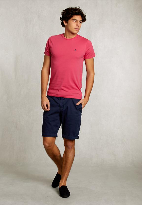 Custom Fit Pima Cotton T-Shirt Popstar - Roze