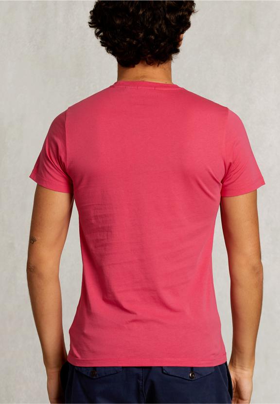 Custom Fit Pima Cotton T-Shirt Popstar - Roze