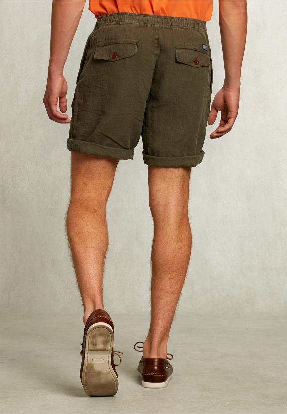Linen Short Ranger - Khaki