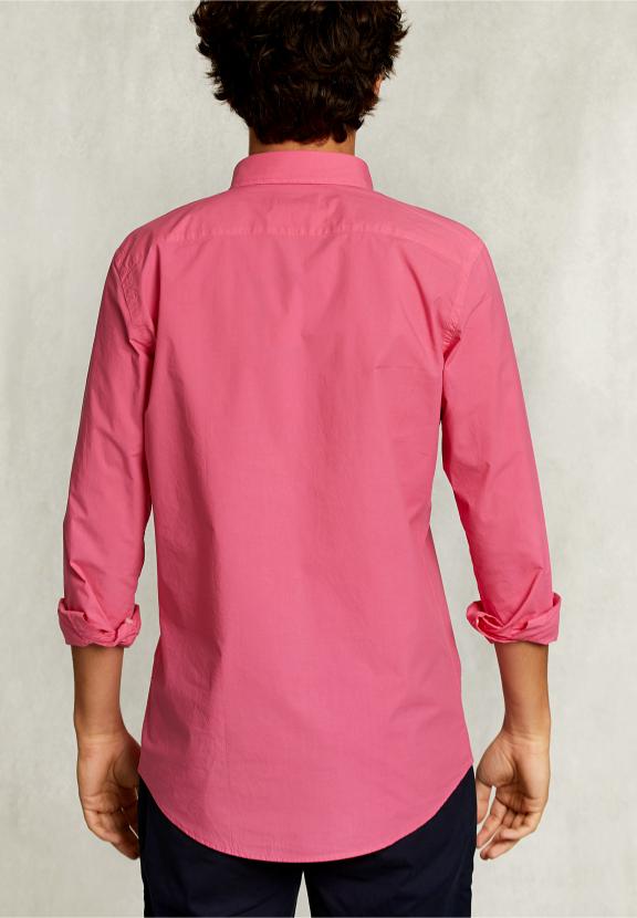 Custom Fit Poplin Shirt Bonheur - Rose