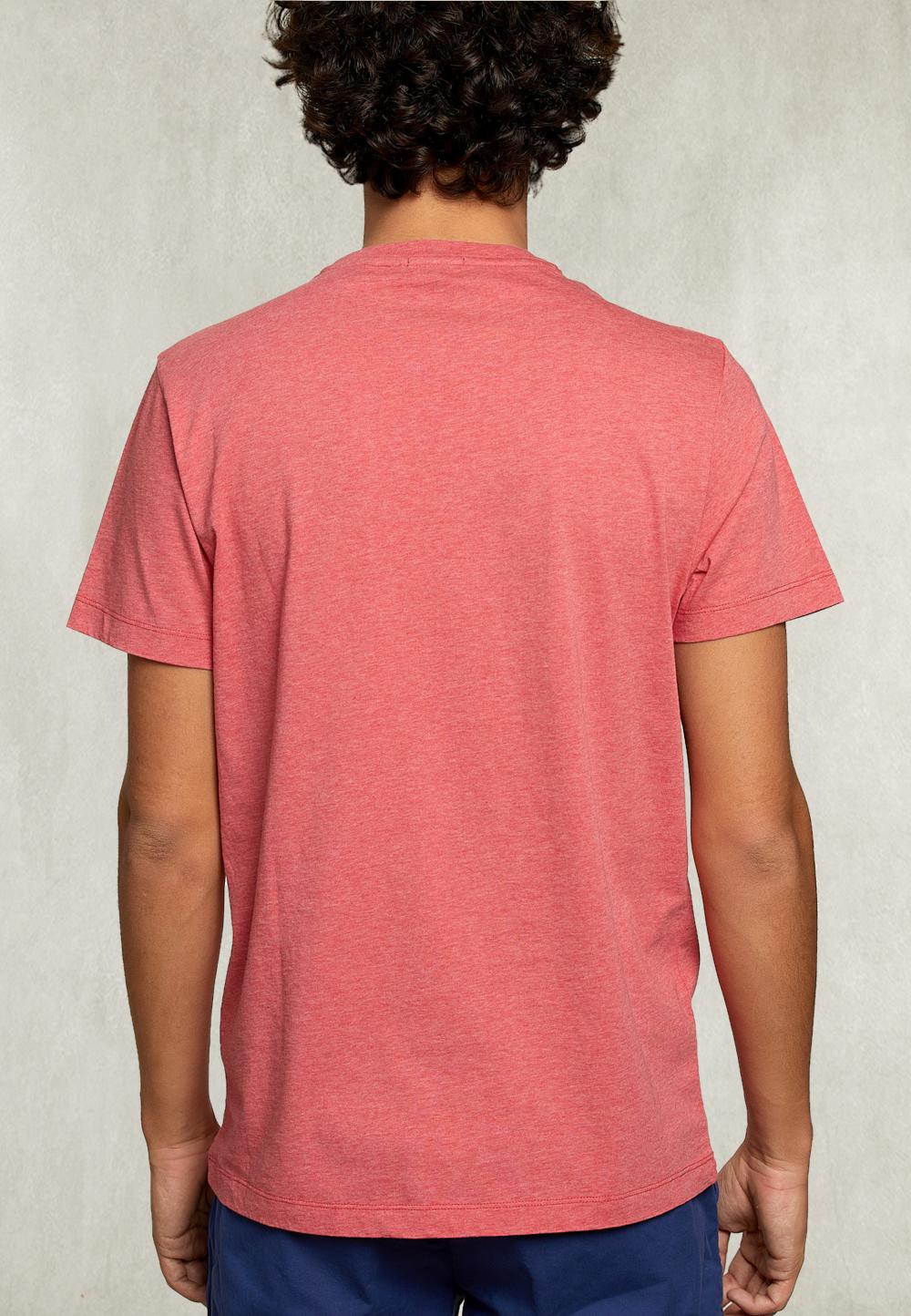 Custom Fit Pima Cotton Crew Neck T-Shirt Punch Mix - Rose