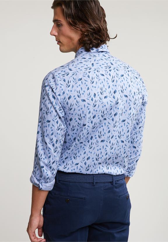 Custom Fit Fantasy Shirt Blue - Blauw