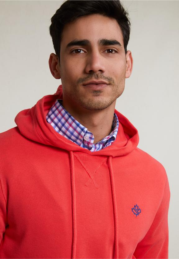 Fancy Hoodie Pomegranate - Rose