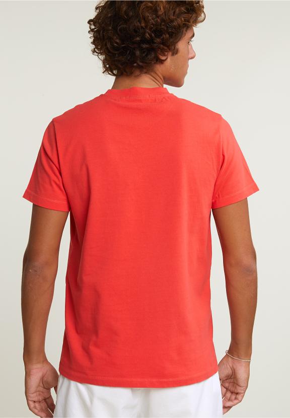 Custom Fit Fantasy T-Shirt Short Sleeves Cornell Red - Rouge
