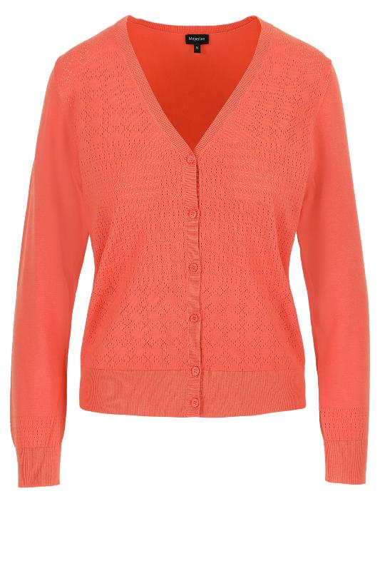 Mayerline - Cardigan maille - Alexis1 - Coral