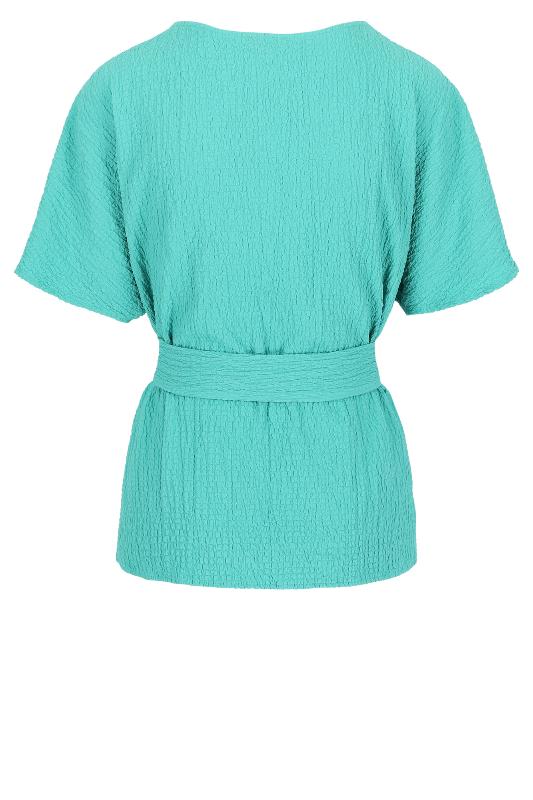 Améline - Blouse - Jiska - Pool green