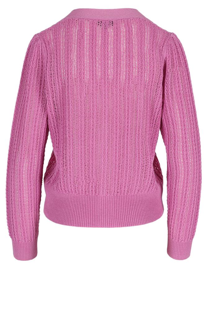 Mayerline - Gebreide Vesten - Ansley - Opera Mauve