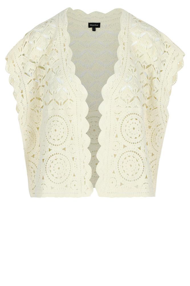 Mayerline - Gebreide Vesten - Aubagne - Whisper White