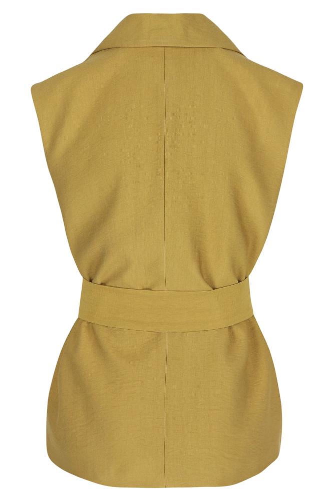 Mayerline - Blazer Sans Manche - Divani - Candied Ginger