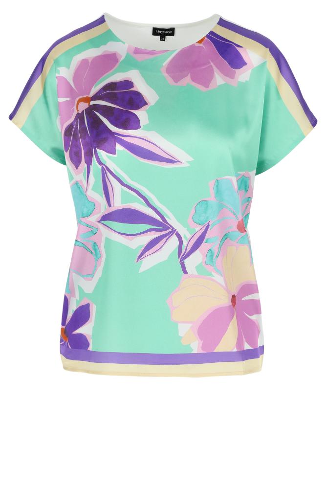 Mayerline - T-Shirt - Jadie-V - Whisper White