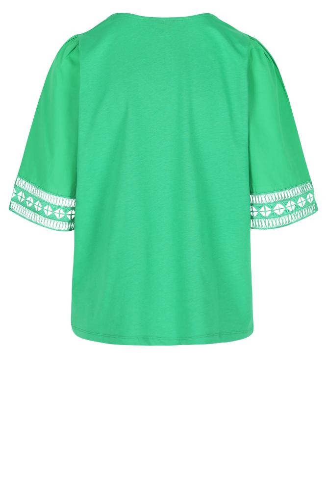 Mayerline - Blouse - Jeslina-V - Classic Green