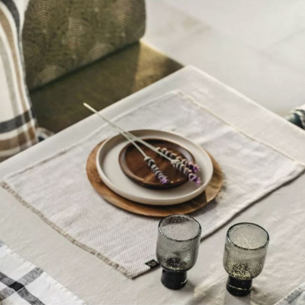 Set De Table Chambray De Lin Cuba - Lin