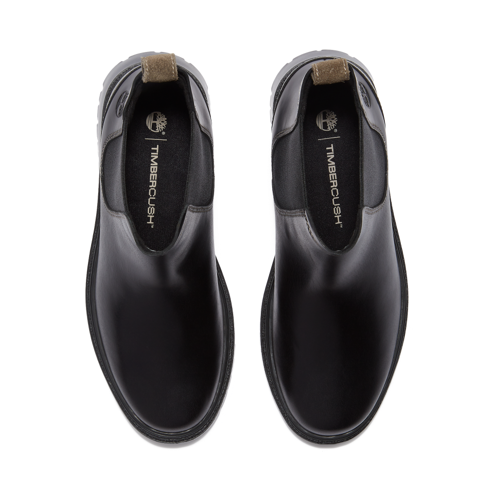 Cambria Valley Mid Chelsea Boot Black Full Grain