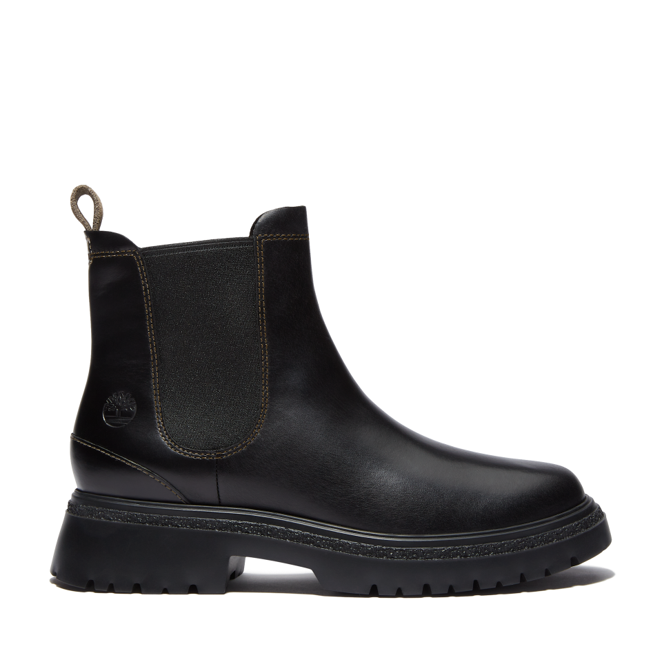 Cambria Valley Mid Chelsea Boot Black Full Grain
