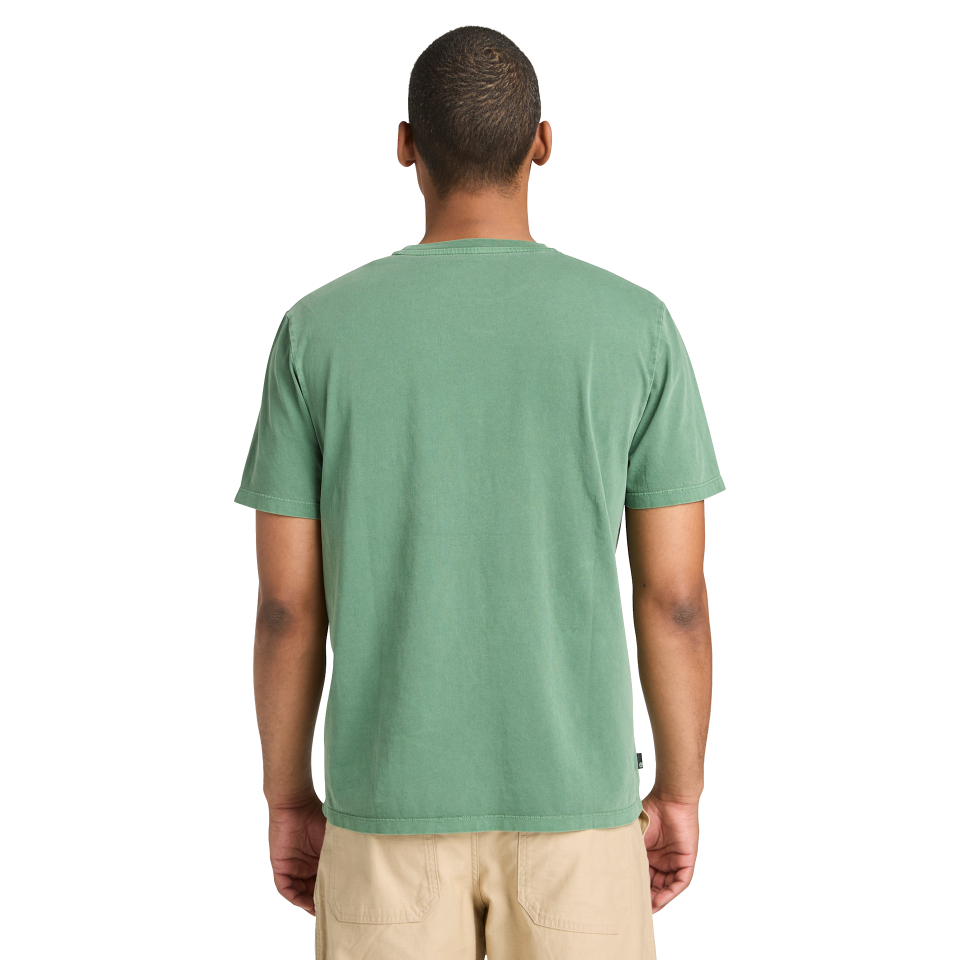 Garment Dye Logo Graphic Tee MYRTLE