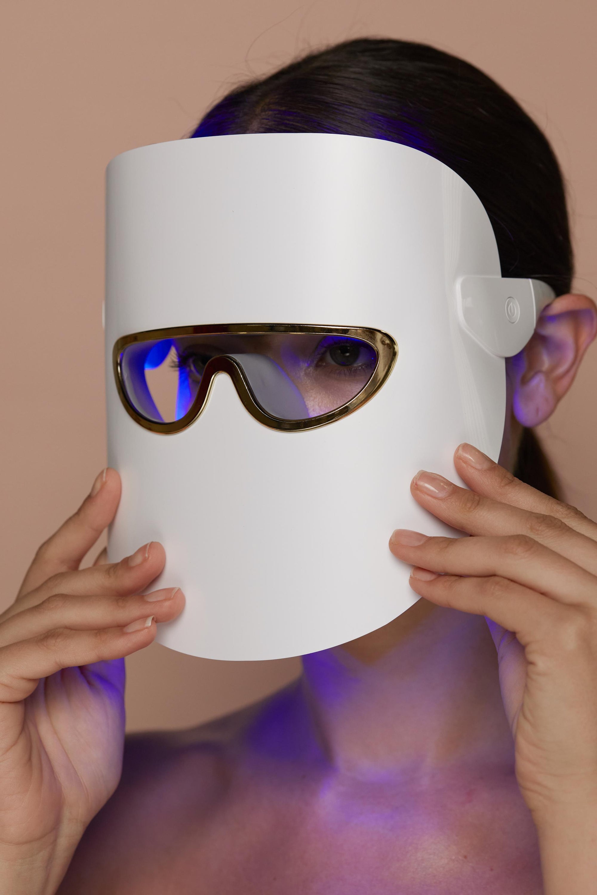 Led-Lichttherapie Masker 3 Kleuren - Bank/Goud