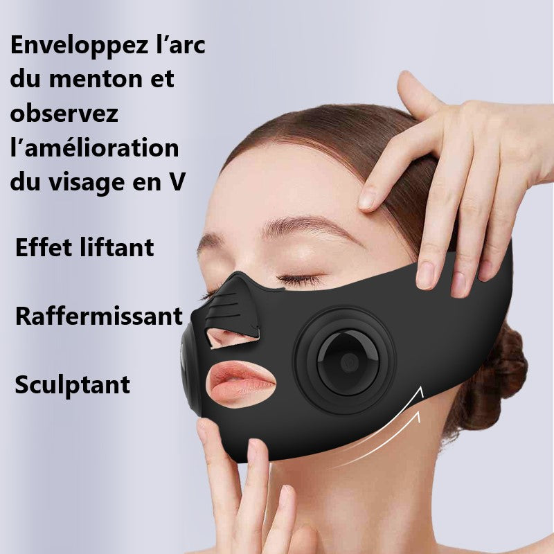 Verstevigend Elektrostimulatiemasker - Zwart