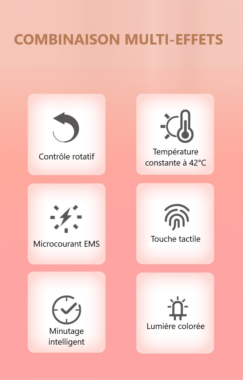 Stick Beaute 7 En 1 Luminotherapie - Noir