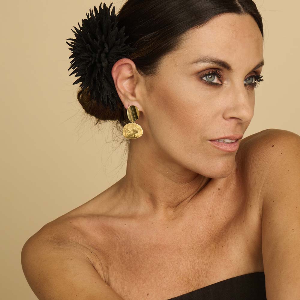 Boucles D'Oreilles - Tob8 Doré