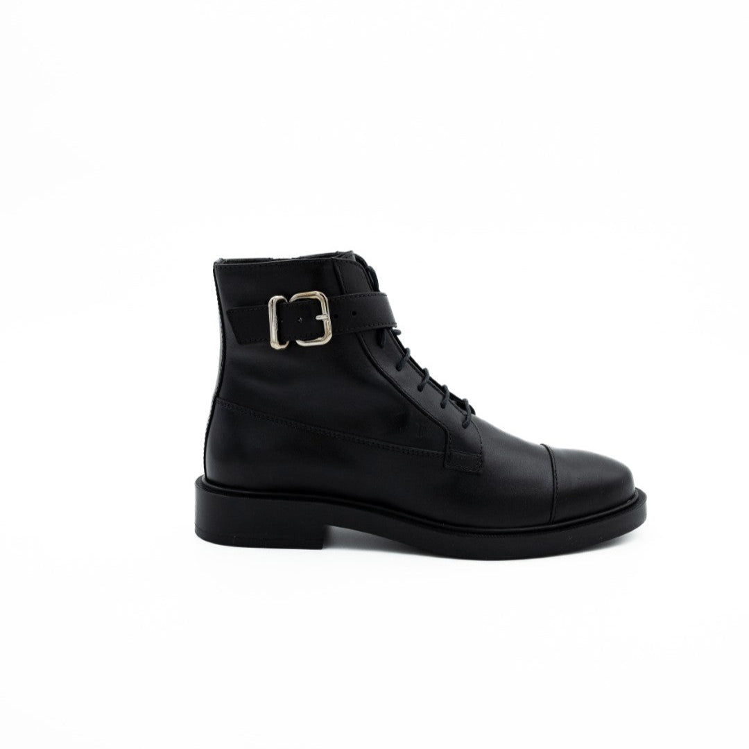 Tod's - Combat Boots - Zwart