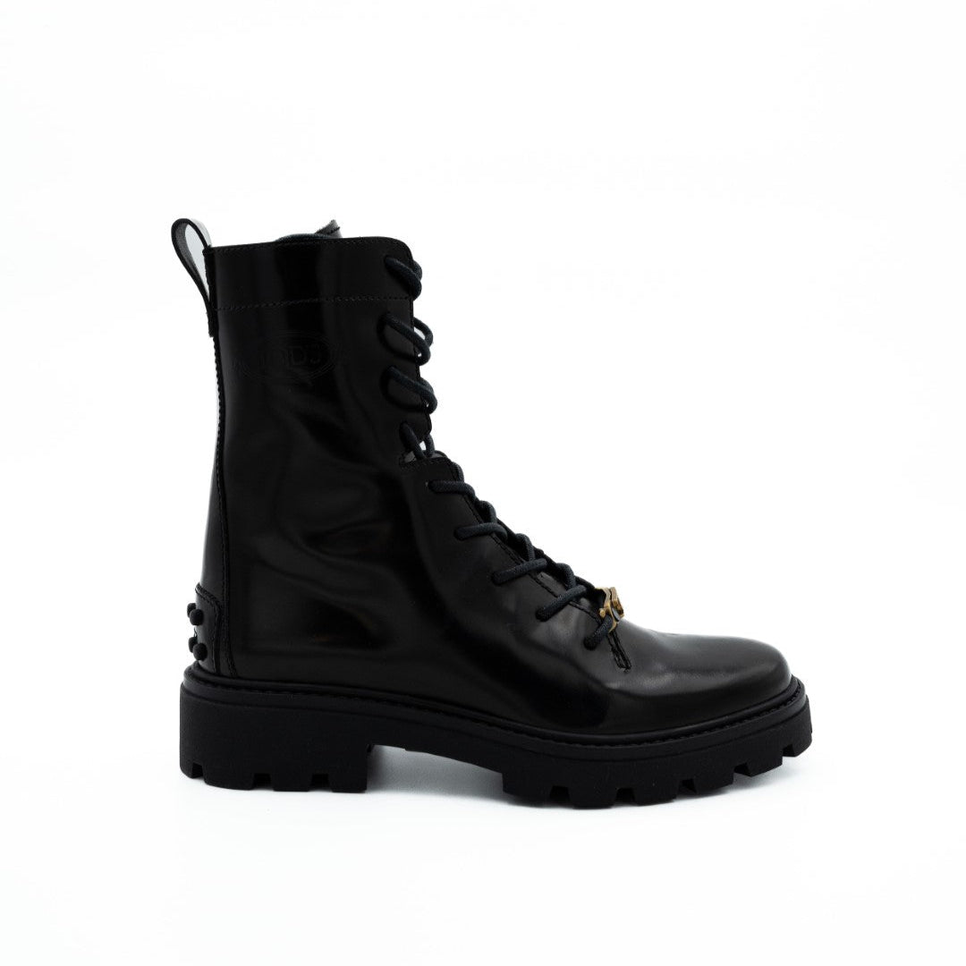 Tod&#39;s - Combat Boots - Zwart