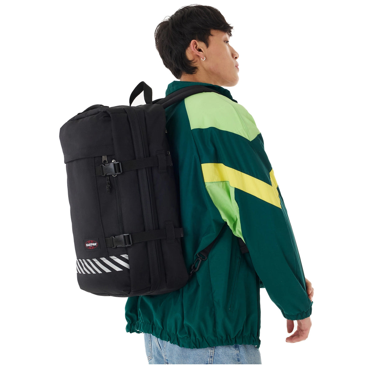 Travelpack Authentic Original Refleks Stripe Black